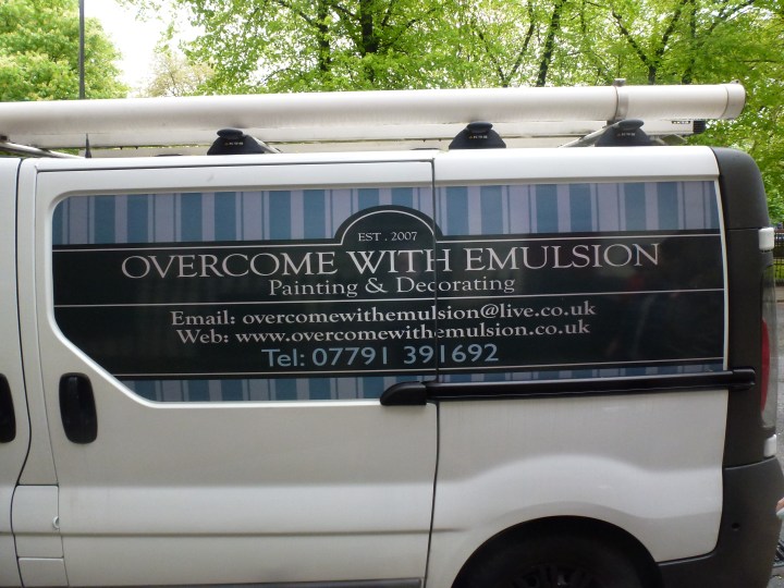 Van sign
